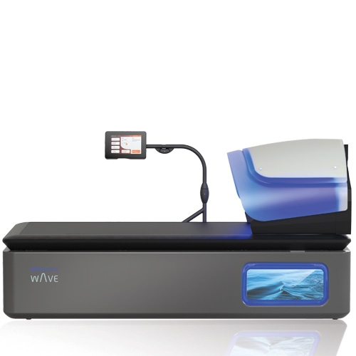 Łóżko do suchego masażu wodnego SPA Complet z dotykowym panelem sterowania i osłoną LED.