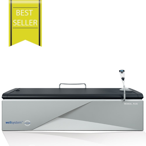 Łóżko do suchego masażu wodnego Wellsystem Medical Plus – model bestseller.